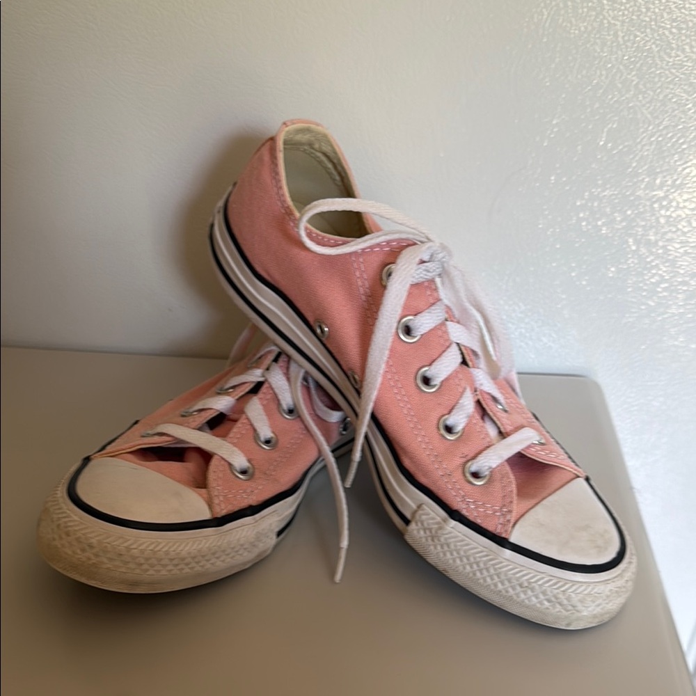 Converse Pink Canvas Chuck Taylor Sneakers